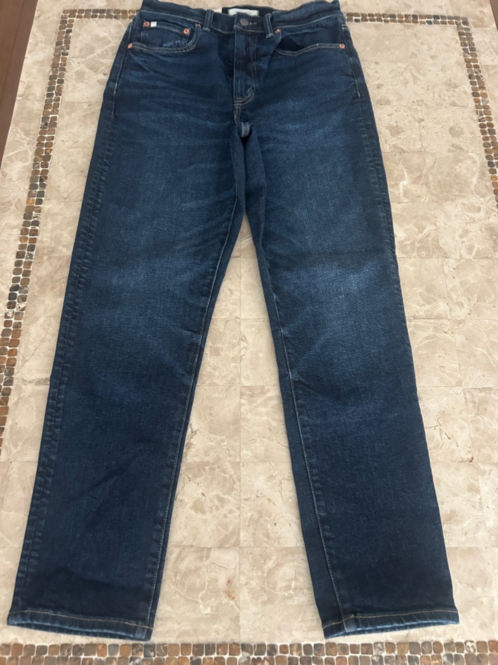 NWT American Eagle AE77 Premium Mom Skinny High Rise Jeans size‎ 6 Regular